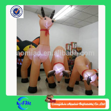 inflatable moose inflatable deer with lights inside inflatable lighting decoration